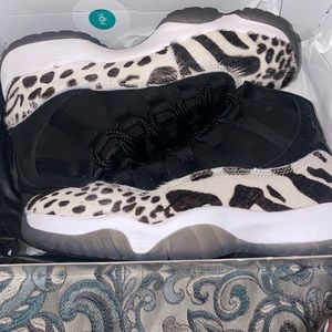Animal print Jordans
